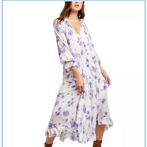 Free people feeling groovy maxi dress
